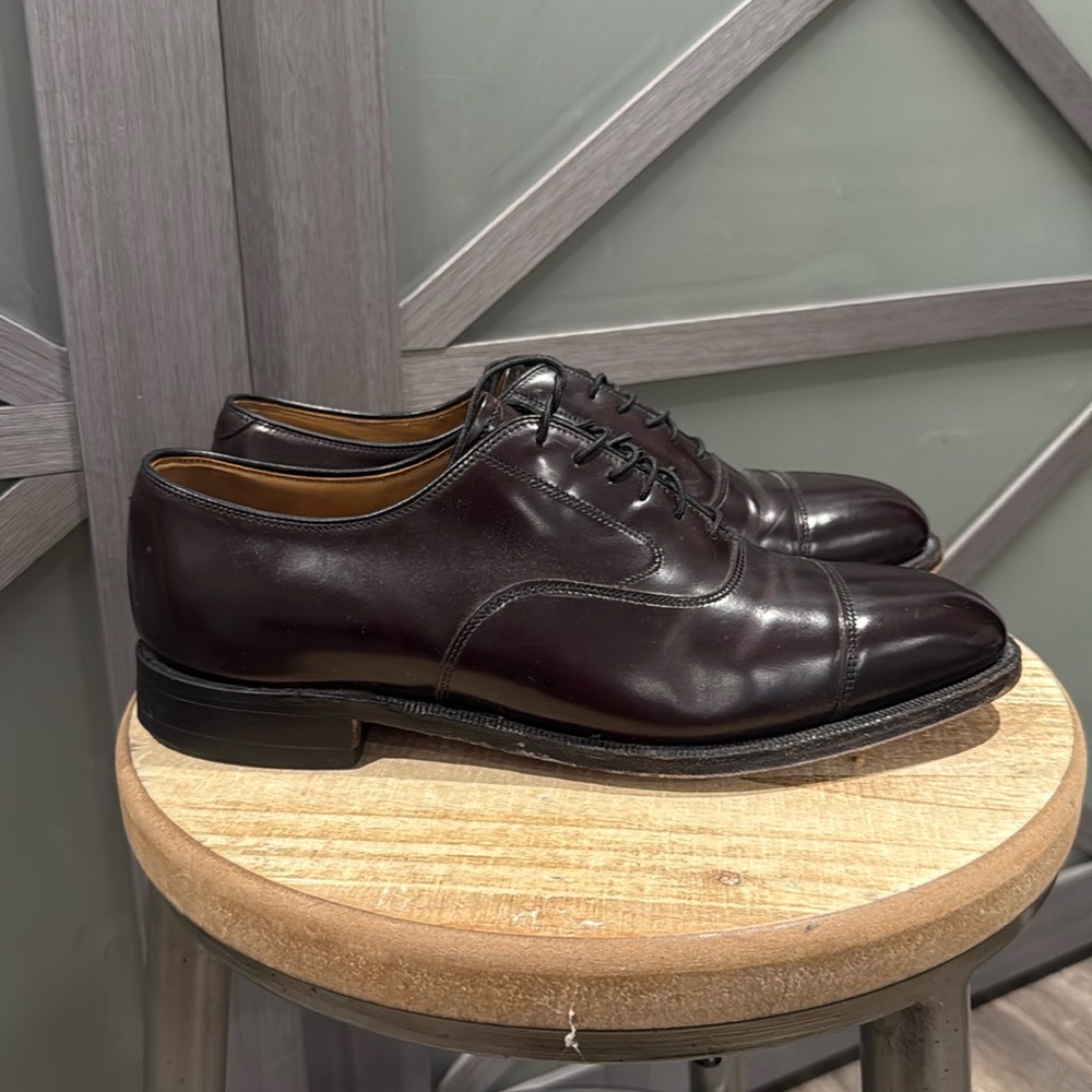 Johnston & Murphy men’s Melton cap toe formal dress shoe